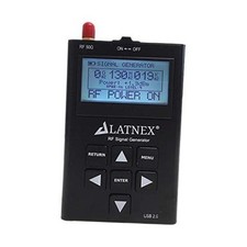 RF Signal Generator. Handheld HF Frequency CW and Sweep Generator Signal