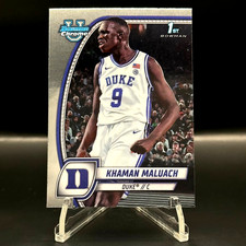 2024-25 Bowman Chrome U KHAMAN MALUACH #46 1st Bowman - Duke Blue Devils