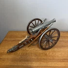 CIVIL WAR CANNON DAHLGREN 1861 AMERICAN FIELD VINTAGE Model Wood Metal Spain