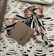 Burberry Scarf Scrunchie - New With Tags
