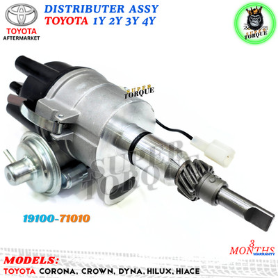 New DISTRIBUTER ASSY Fits Toyota 1Y 2Y 3Y 4Y Hiace Hilux Corona Dyna 19100-71010