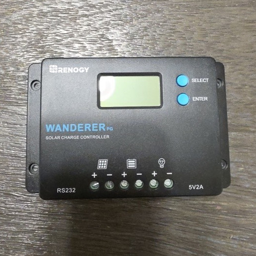 Renogy Wanderer 10A 12/24V Solar Charge Controller LCD USB RNG-CTRL-WNDPG10