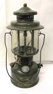 #ad #ad VINTAGE 1952 COLEMAN U.S. MILITARY LANTERN GASOLINE LEADED FUEL $89.99