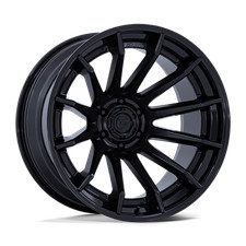 22x10 Fuel Fc403 Burn Matte Black Black Lip Forged Wheels 6x135 -18mm Set Of 4