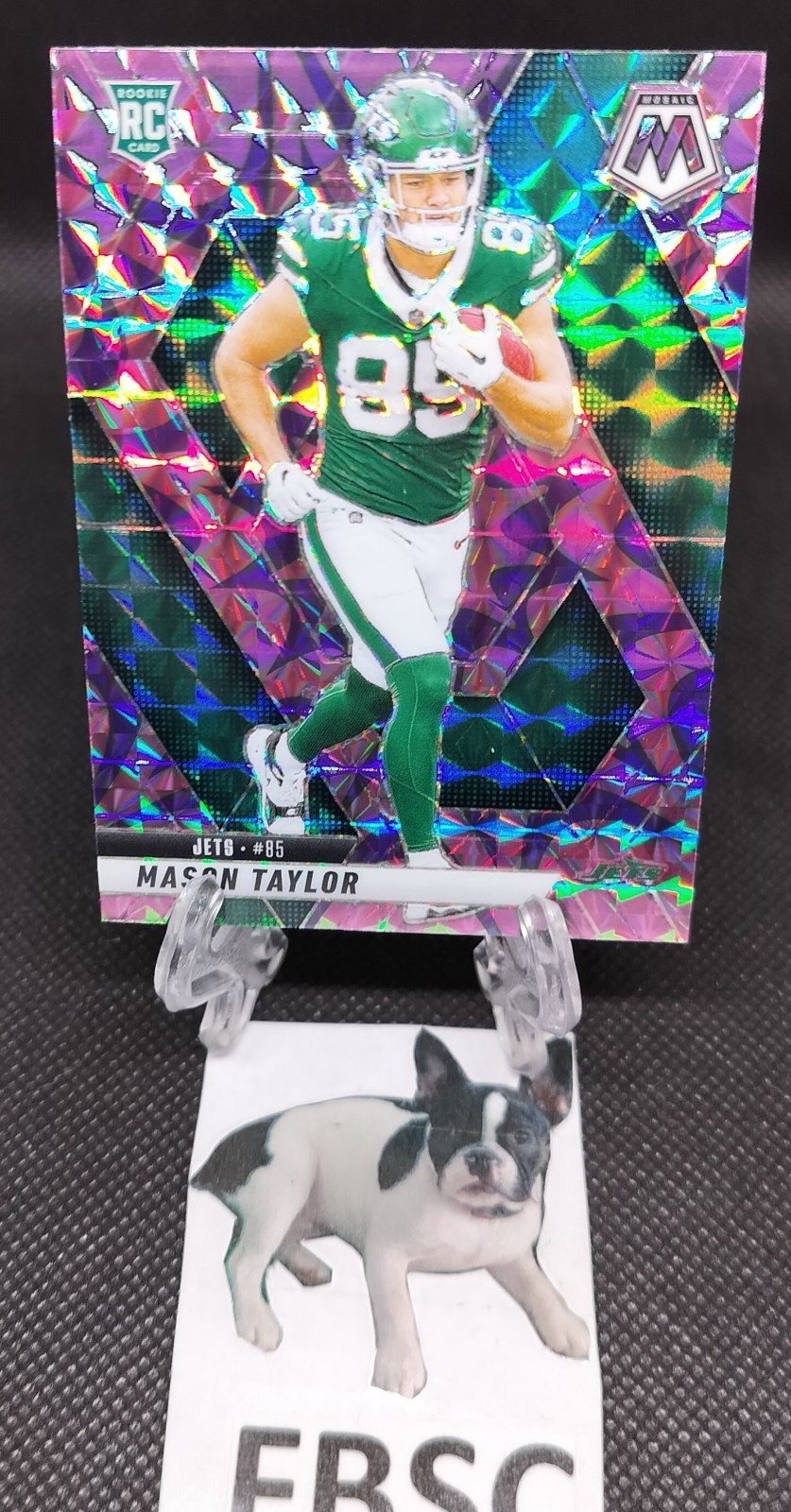 2025 Panini Mosaic MASON TAYLOR #324 Rookie RC Purple Reactive Prizm Jets NFL 