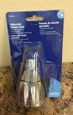 Plumb Pak PP825-2 Adjustable Chrome Plated Metal Shower Head 1.8 GPM