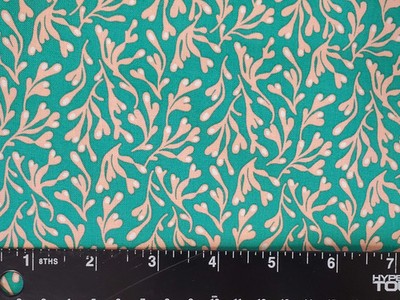 Marine Life Kelp Green - 1 yard piece