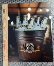 16x12 Modelo Especial Mexican Metal Bar Sign Beer Ice Bucket