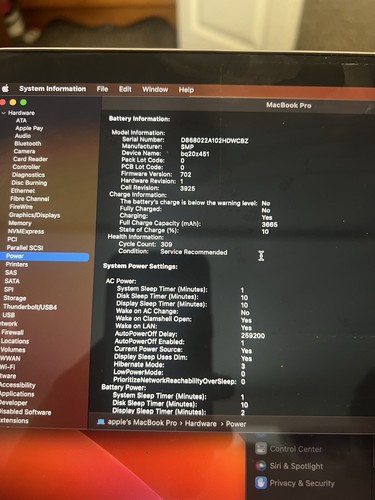 Apple MacBook Pro 2017 15" Core i7 2.9GHz 16GB RAM 512GB SSD - Picture 5 of 6