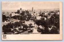 Vintage Postcard Omaha NE Birdseye View of Business District Union Pacific RR Z9