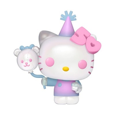 GW04b5 Hello Kitty POP! Sanrio Vinyl Figur HK w/ Balloons 9 cm Neu & OVP