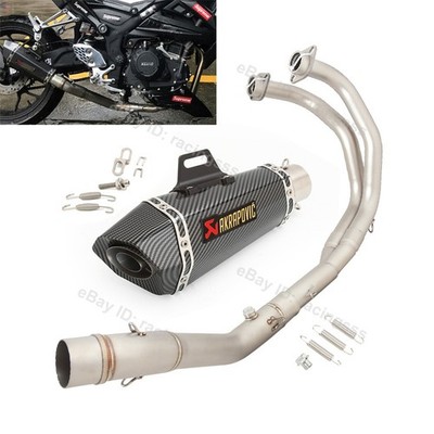YZF R3 2015-2025 For Yamaha MT-03 Whole Exhaust System Header Front Pipe Muffler