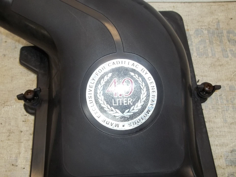 91-93 Cadillac Deville Fleetwood limpador de entrada de ar caixa de filtro tampa superior superior superior - Imagem 2 de 4