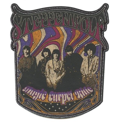 Magic Carpet Ride Steppenwolf Patch Hard Rock Band Embroidered Iron On