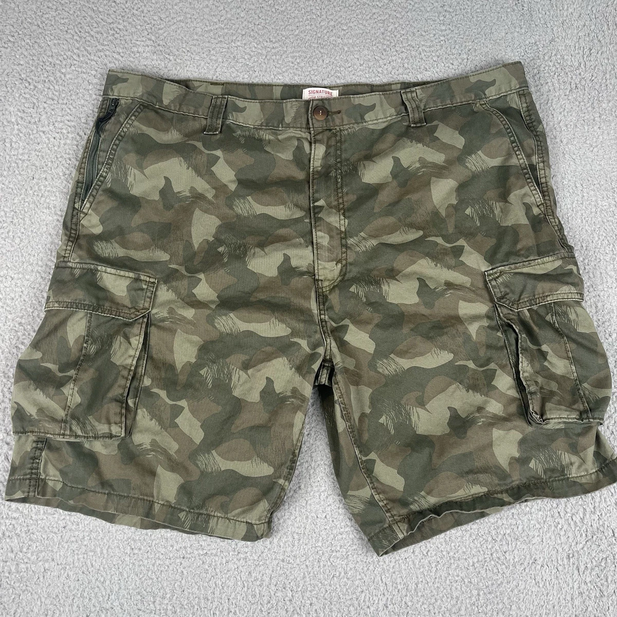 Signature by Levi Strauss & Co. Camouflage Shorts for Men for sale