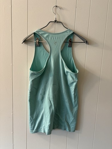 Camiseta sin mangas Ziya Active para mujer mediana verde mar usada en excelente estado L3 - Imagen 4 de 9