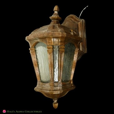 VINTAGE Feiss Taverna Outdoor Wall Lantern Light Sconce OL3100BRB British Bronze