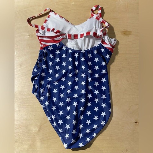 Patriotic Stars and Stripes Swimsuit XL (GX) - Picture 10 of 13