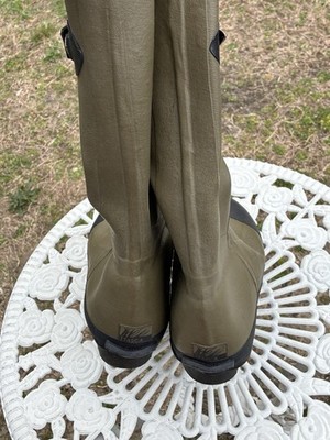 Itasca Knee-High Waterproof Rubber Boots Men\'s 10 Green Thinsulate Steel Shank Itasca Knee-High Waterproof Rubber Boots | Mercari main image 3