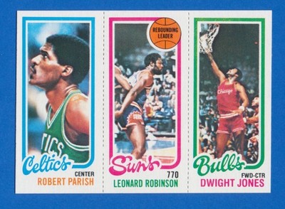 1980-81 Topps SET BREAK #46 187 97 Robert Parish HOF L Robinson D Jones NM-MT