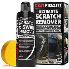 Black Scratch and Swirl Remover - Car Scratch Remover for Paint Scratches -