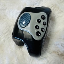 Graco Black Gray Blue Crib Soother Sound Light Music Rhythm Timer Controls