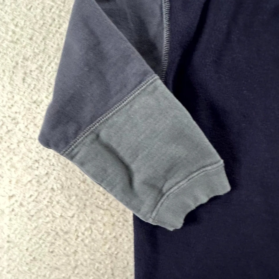 Quiksilver Y2K Sweatshirt Toddlers 4T Navy Blue Cotton Fleece Lined Cozy Winter - Image 2 of 4