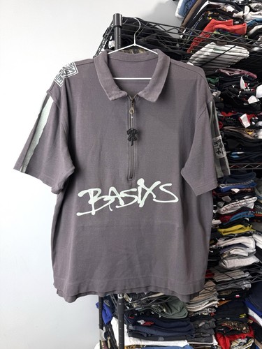 Vintage Skeleton Surf Style Big Print T Shirt Stussy Hype Gray M Size - Picture 2 of 9