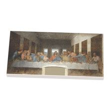 Stampa personalizzata su mattonella LEGO® 2x4: Dipinto: L'Ultima Cena, da Vinci