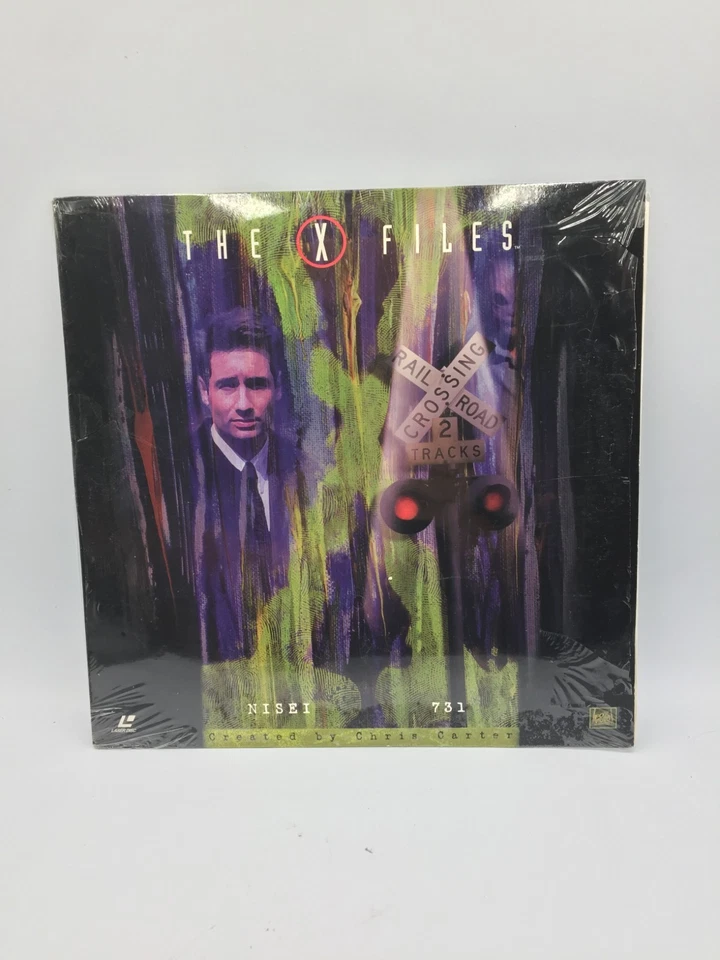 X-Files: Nisei/731 Laserdisc Duchovny Andersen Excellent Complete Foto 4 de 4
