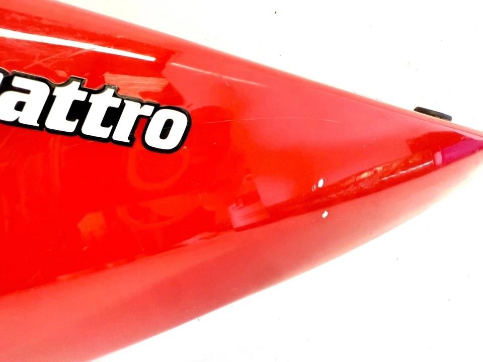 Genuine Used Ducati 888 Strada Left Side Tail Fairing Cowl Panel 48230061B Red - Image 2 of 4