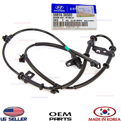 New Front Left ABS Wheel Speed Sensor 598103X310 fits for Hyundai Elantra