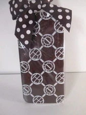 Henri Bendel Brown Monogram Case for iPhone 5 Cell Phone Case NWT $38