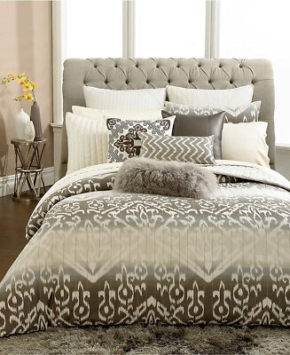 $160 INC International Concepts Kali 100% Cotton Twin Duvet