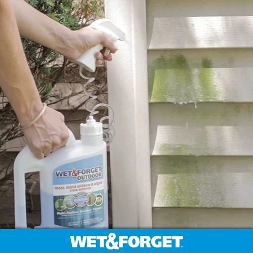 2PACK-Wet&Forget Liquid Outdoor Surface Cleaner For Use Moss Mold Mildew Remover - Picture 4 of 4