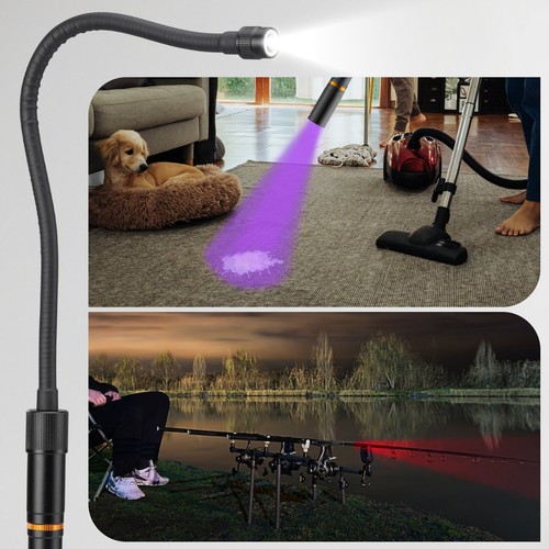 1 x Multi-Functional Rechargeable Work Light w/3 Light Modes Flexible Black - Picture 5 of 7