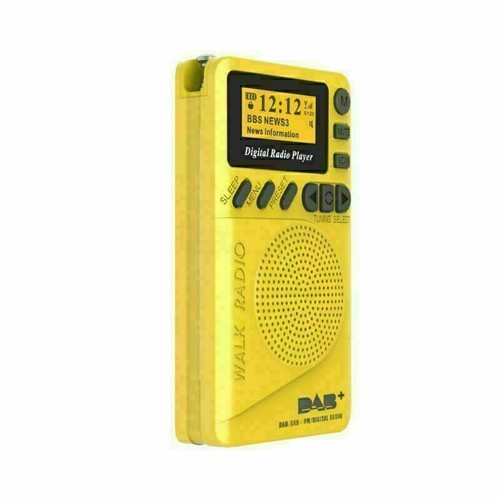 1* Mini Pocket DAB/DAB+ Radio FM Digitalradio LCD-Display mit MP3 Player Tragbar - Bild 4 von 9