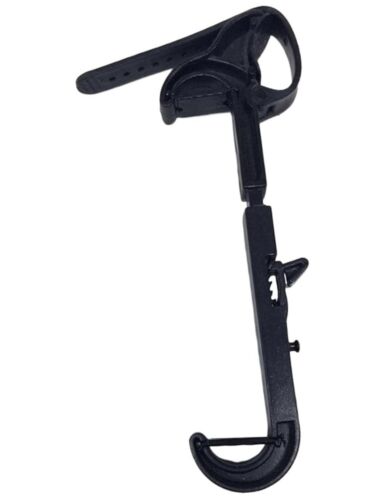 Support de montage téléphone portable réglable noir volant voiture neuf - Photo 2 sur 10