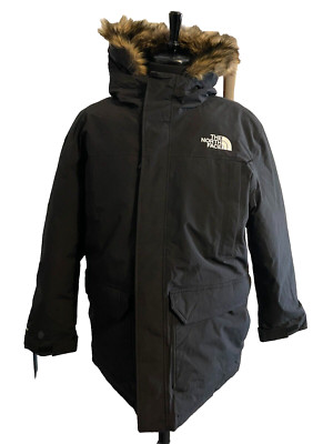 The North Face McMurdo Parka Mens XXL Black 550 Down Fill Hooded Puffer Coat