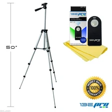 I3ePro 50" Inch Camera Tripod with Universal Remote Control for Canon Nikon DSLR