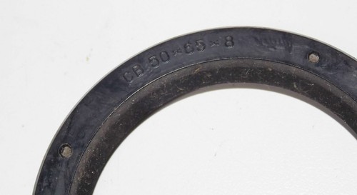 Nuevo de Lote Antiguo Puch Allstate 50x65x8 SELLO DE GOMA Motor Horquillas Penton KTM DKW MZ BSA - Imagen 2 de 3