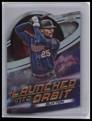2022 Topps Chrome Cosmic Byron Buxton #LIO-15 Launched Into Orbit Twins