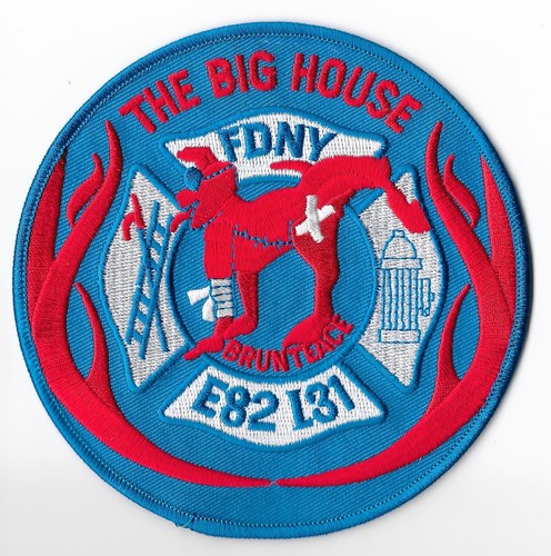New York Fire Department (FDNY) Engine 82 Ladder 31 Patch V2