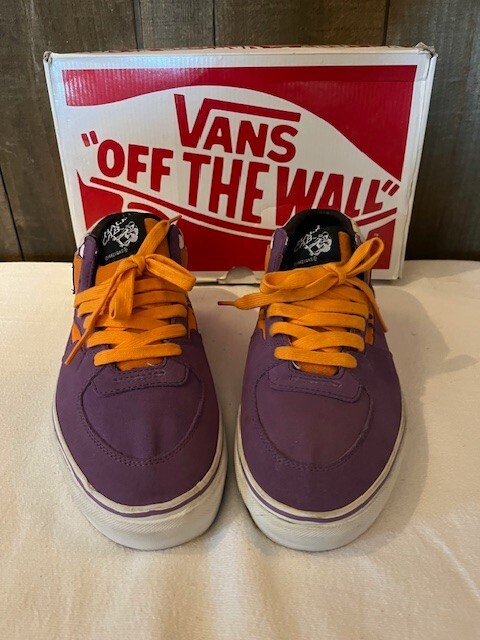 VANS Half Cab Supreme Halftone/Orange Peel/Purpleheart Size  display picture 1
