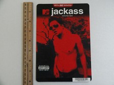 MTV JACKASS VOLUME TWO - BLOCKBUSTER VIDEO BACKER CARD 5
