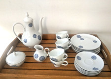 Kaffee Teeservice komplett f. 6 Personen Eschenbach Bavaria Germany Vintage 70er