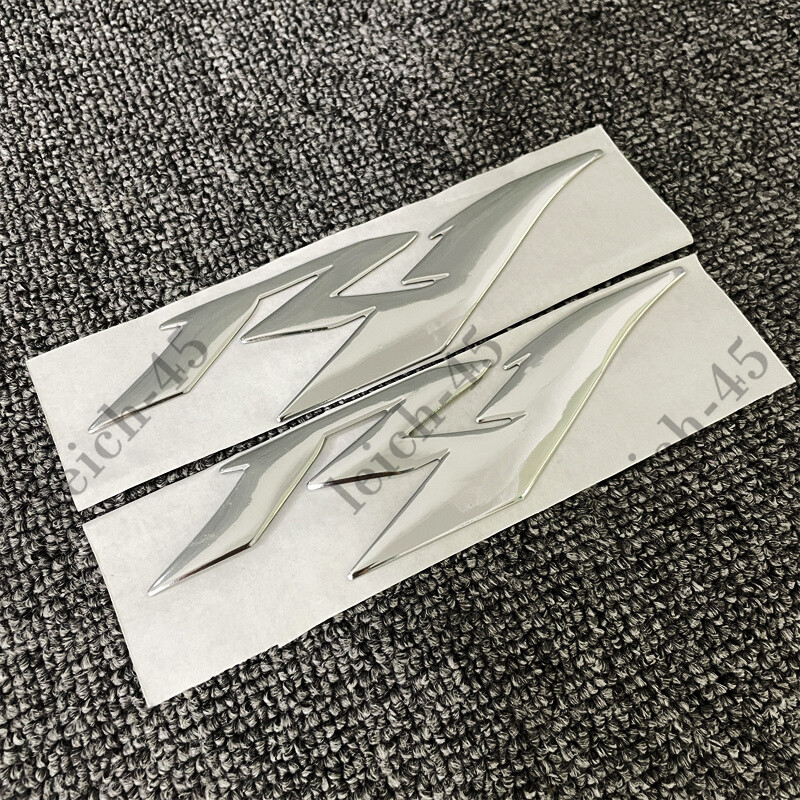 3X SET For Yamaha Fuel Tank Emblem Badge Decal Fairing/Fender - Foto 6