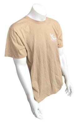 スタイル様 Anvil Men's Buck Commander Deer Graphic Hunting Tan Short Sleeve