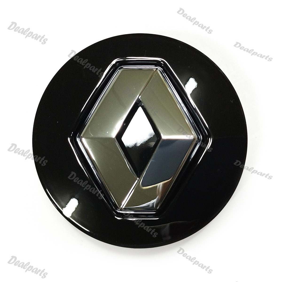 Genuine Renault Alloy wheel centre cap, 403154214R, Black Glossy  
