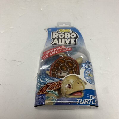Zuro Robo Alive Real Life Robotic Pet Water Activated Swims Tiny